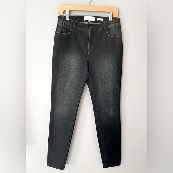 NEW! Lafayette 148 Mercer Jeans - Dark Wash - Picture 1 of 12